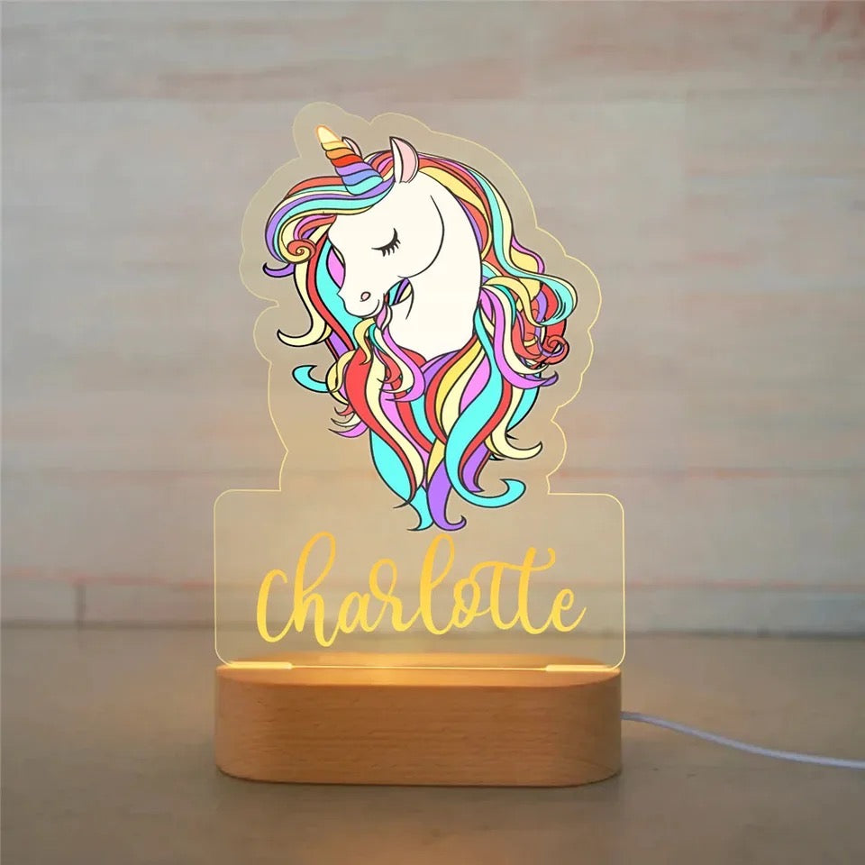 Personalized USB LED Night Light