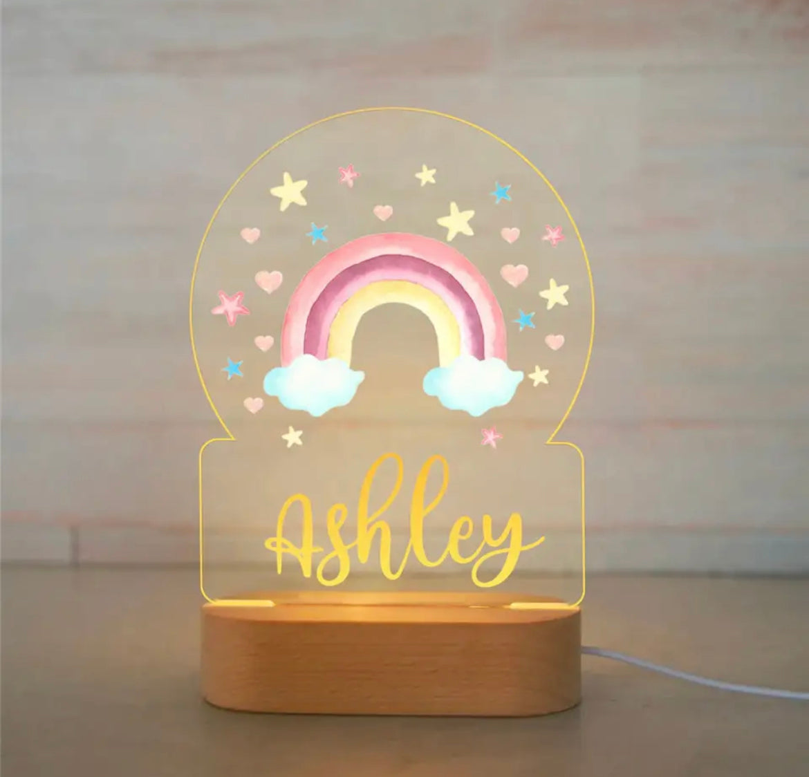 Personalized USB LED Night Light