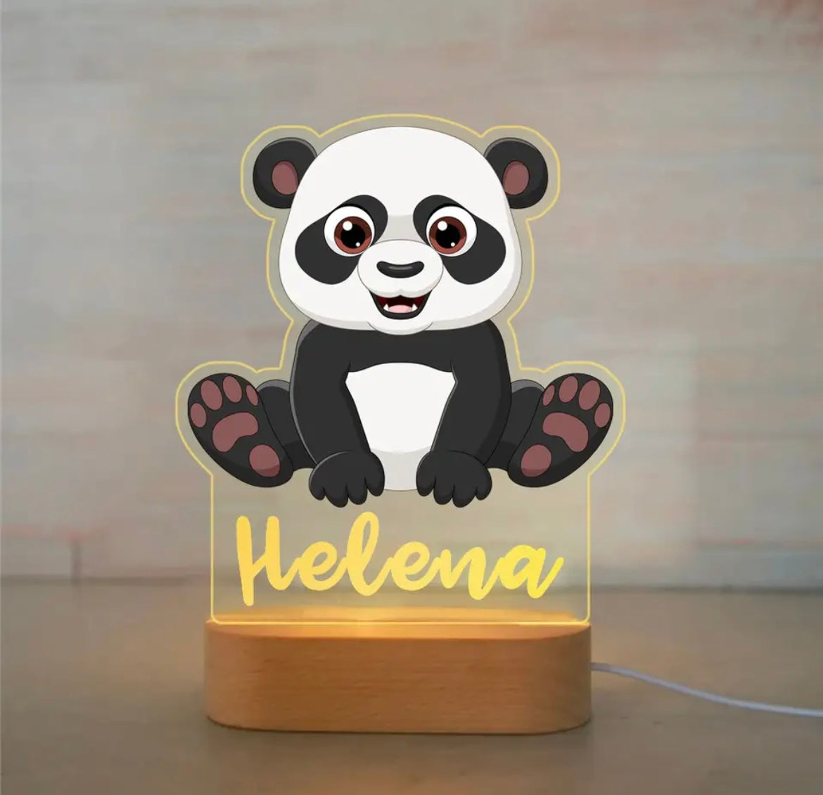 Personalized USB LED Night Light