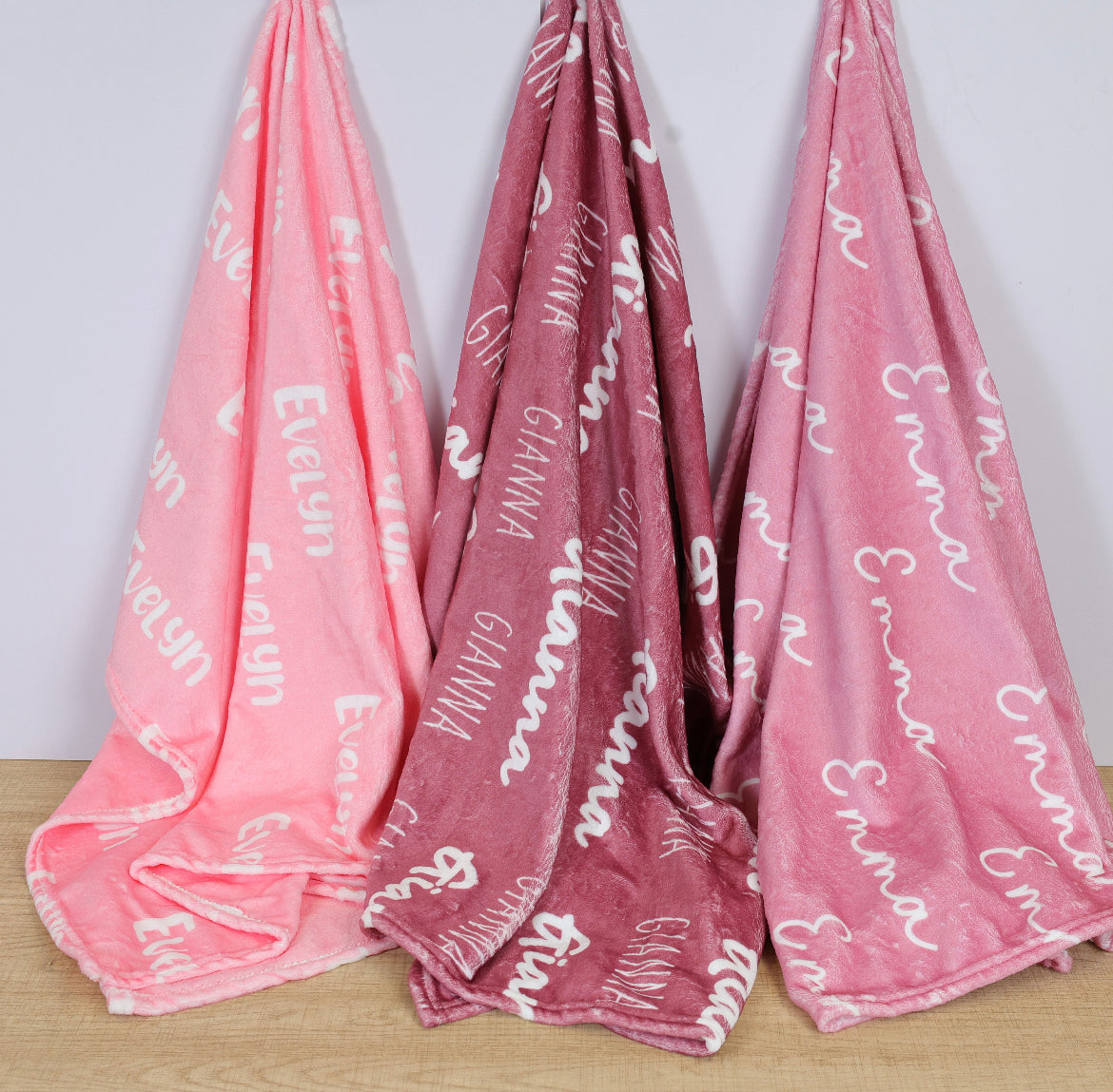 Personalized Baby Name Receiving Blanket