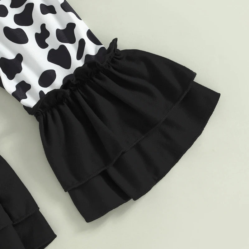 3 Piece Set | Holy Cow I'm Cute Baby Girl Outfit