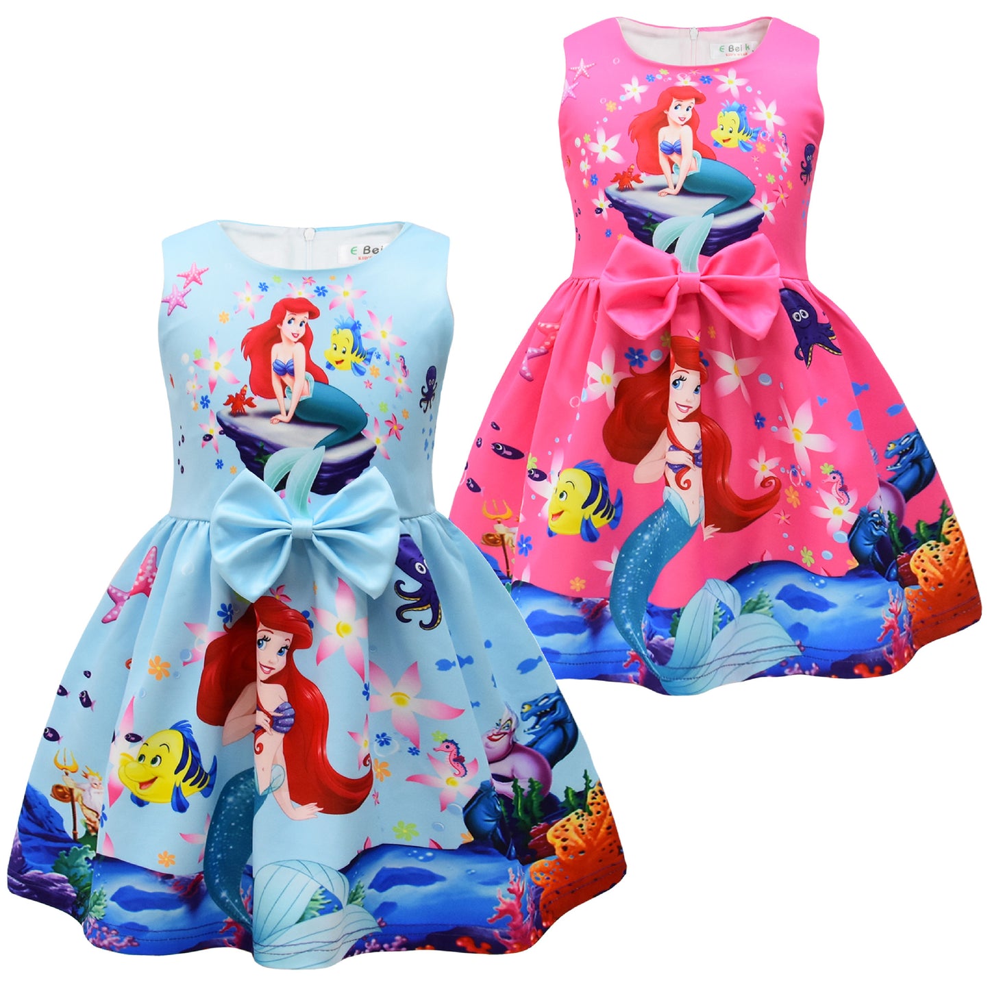 Ariel Little Mermaid Girls Dress