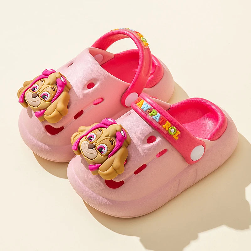 Toddlers Kids Paw Patrol Crocs Pink U.S. Size 3 4 Inner Length 12.5cm