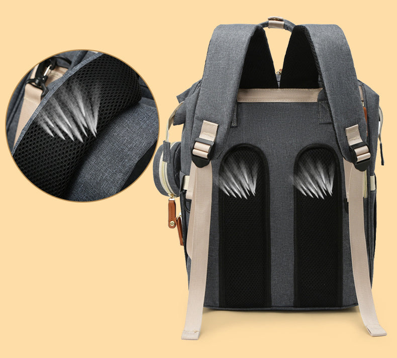 Multifunctional Diaper Backpack