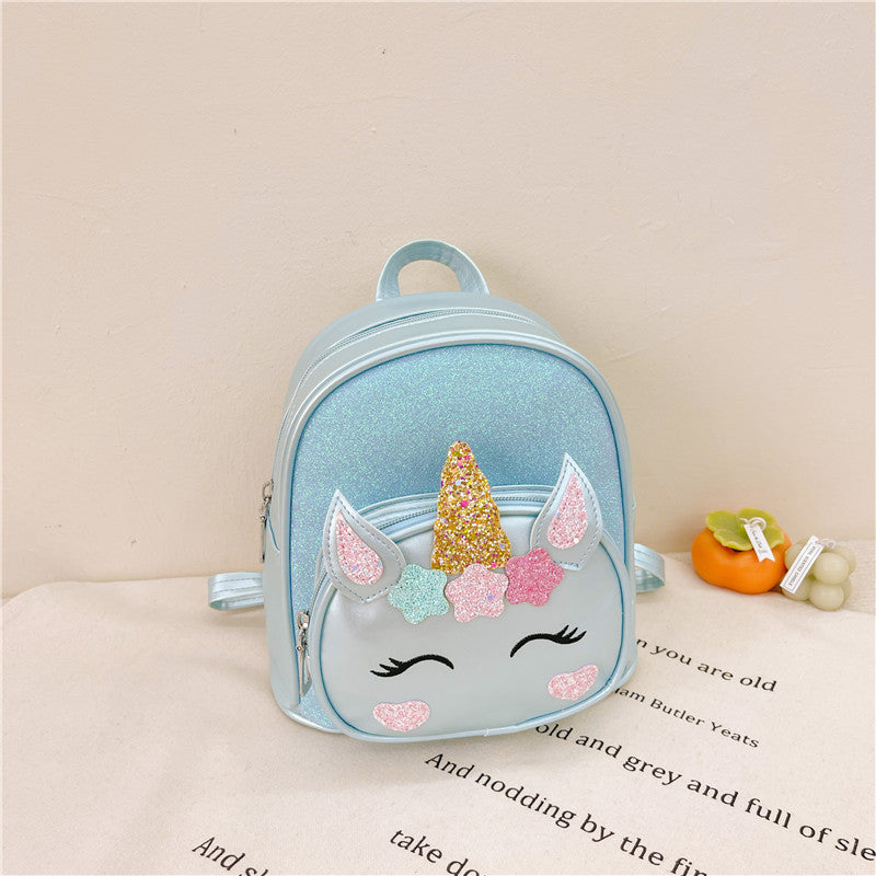 Personalized Embroidered Toddler-Size Unicorn Backpacks