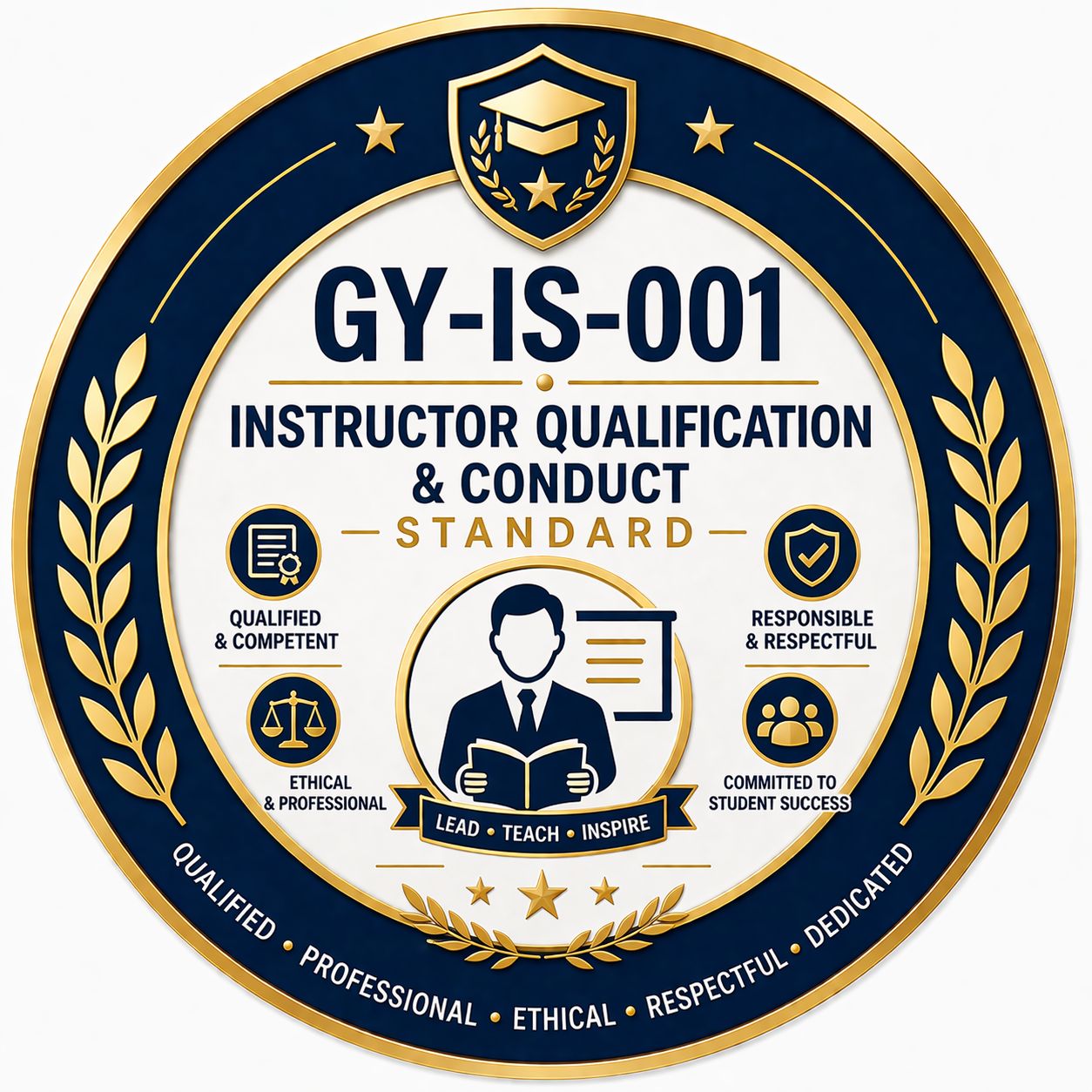 GY-IS-001 – Instructor Qualification & Conduct Standard