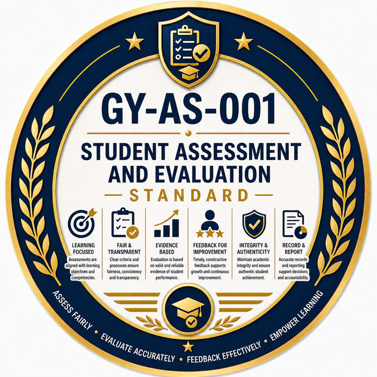 GY-AS-001 Student Assessment Standard