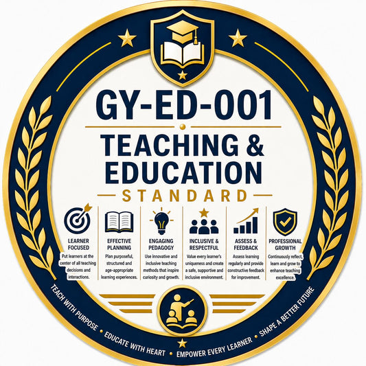 GY-ED-001 Teaching & Education Standard