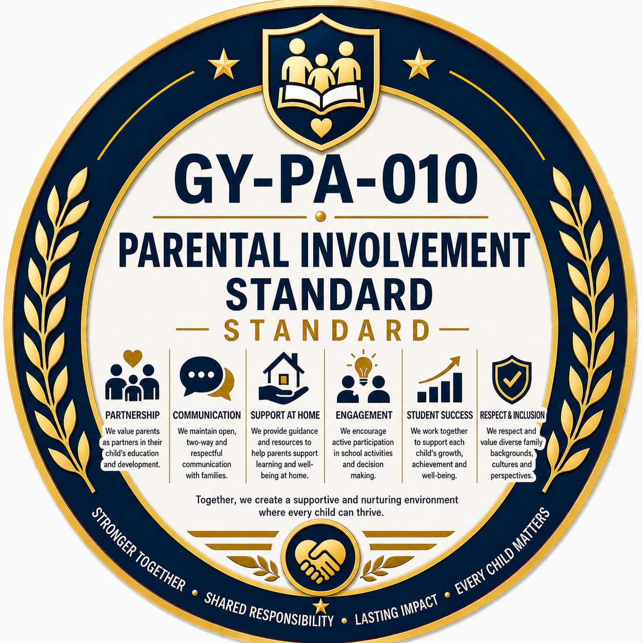 GY-PA-001 Parental Involvement Standard