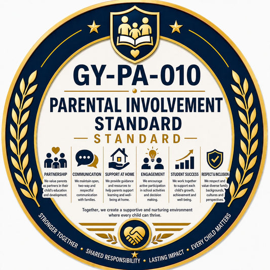GY-PA-001 Parental Involvement Standard