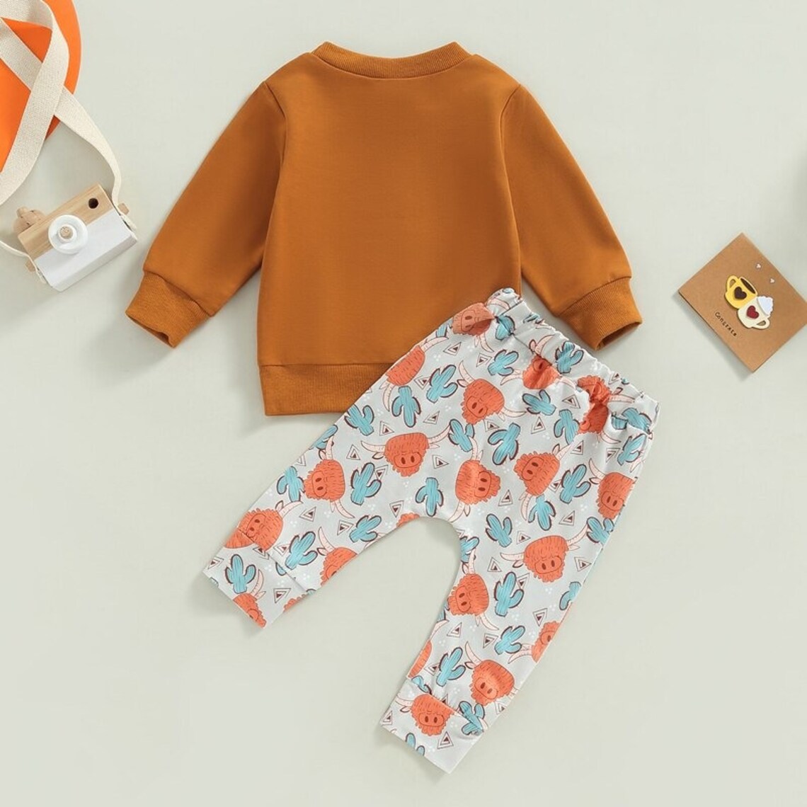 Cattle/Cowboy Toddler & Baby Boy Outfit