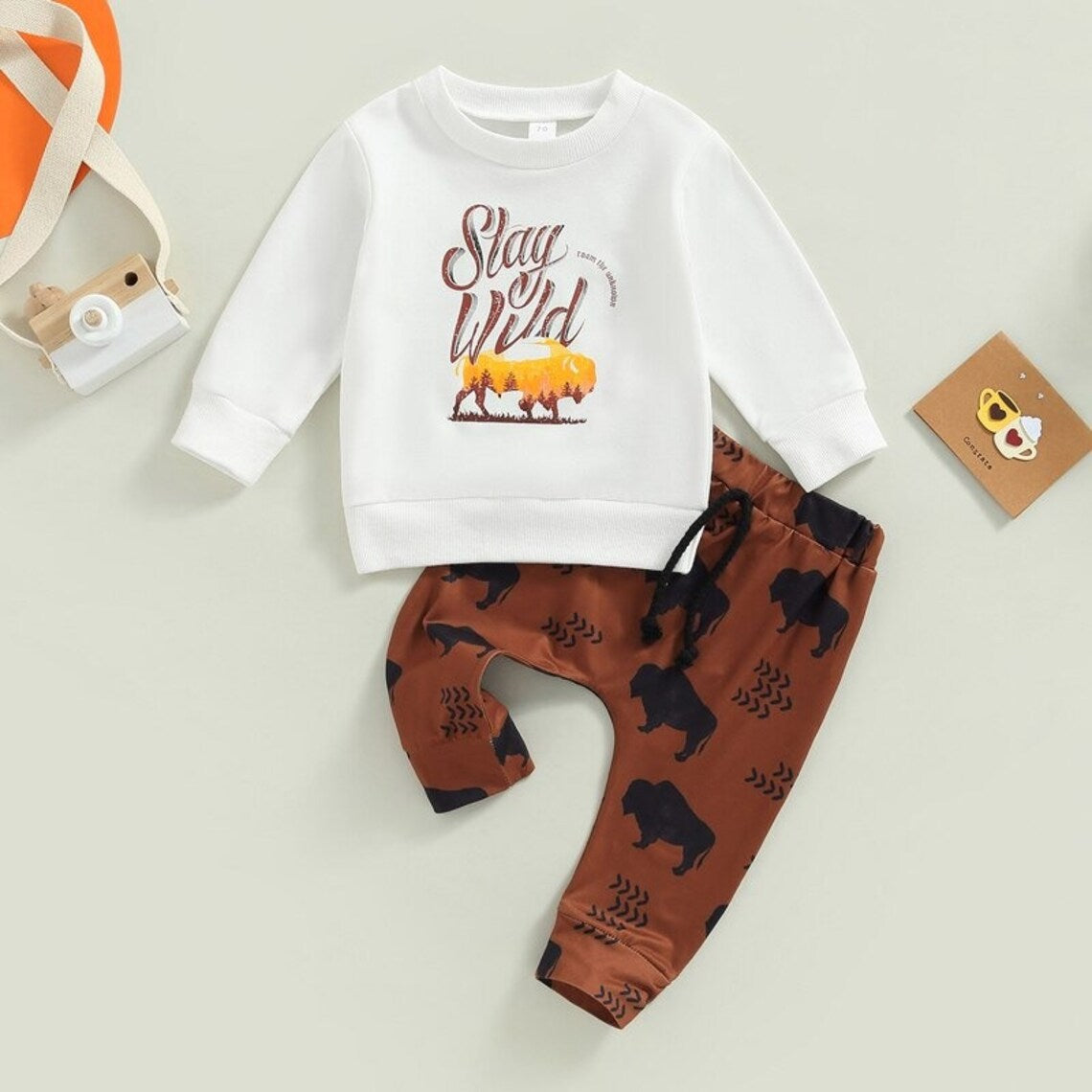 Cattle/Cowboy Toddler & Baby Boy Outfit