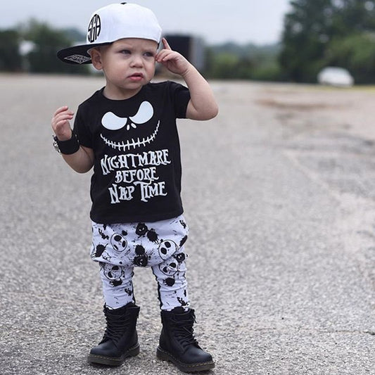 Nightmare Before Nap Time Baby Outfit