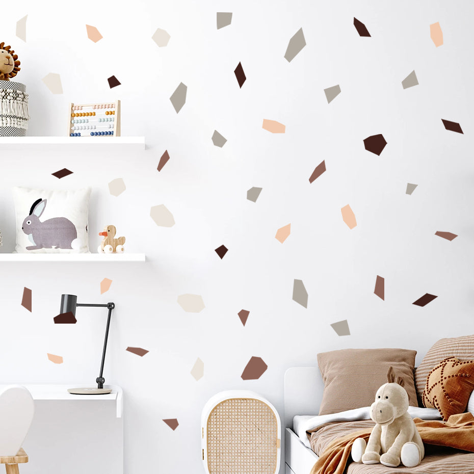 Terrazzo Wall Sticker Decals | Nursery Decor