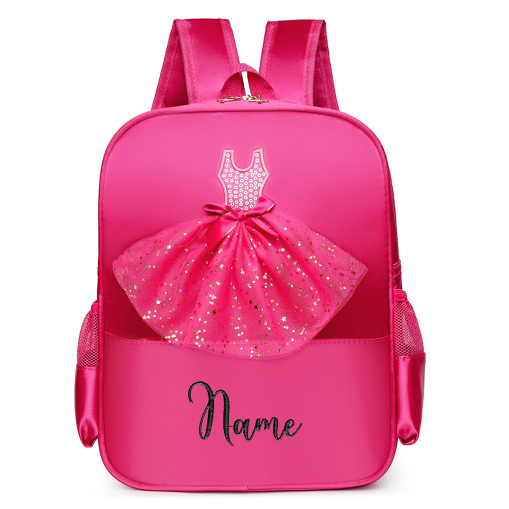Personalized Embroidered Ballerina Backpack