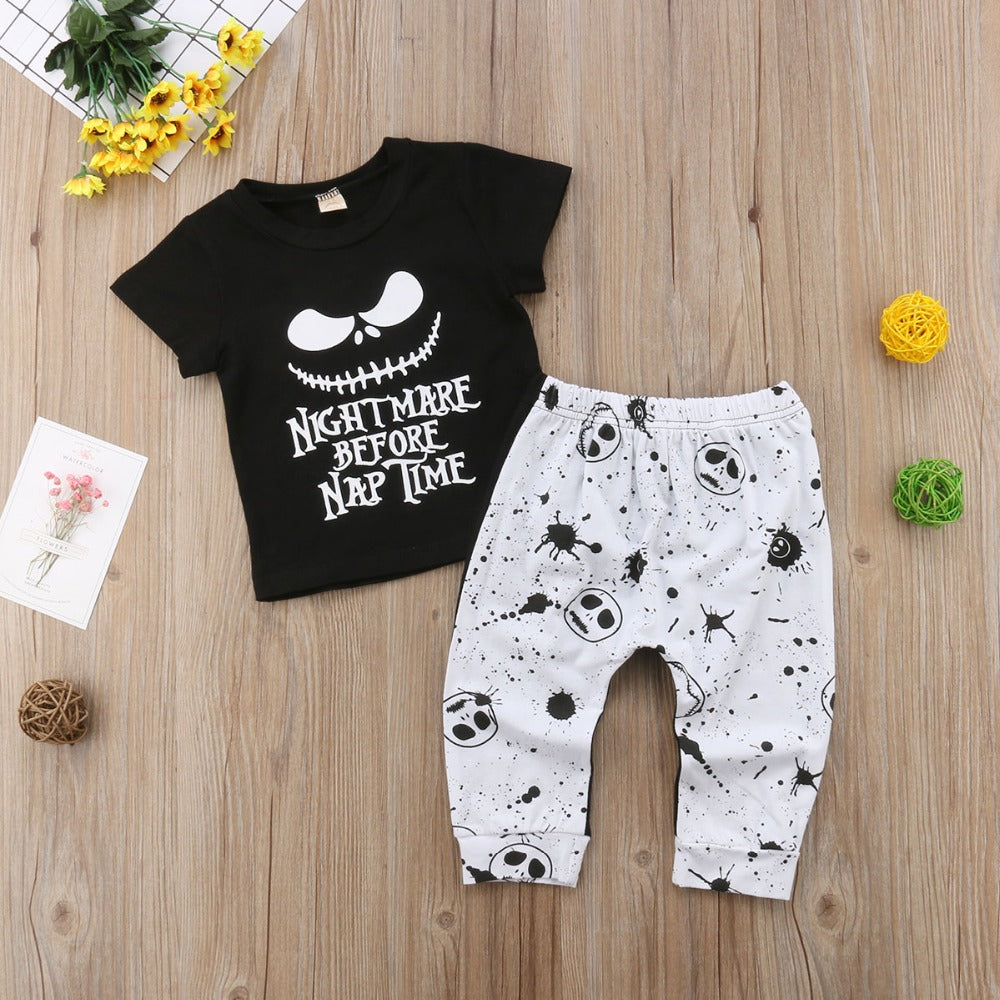 Nightmare Before Nap Time Baby Outfit