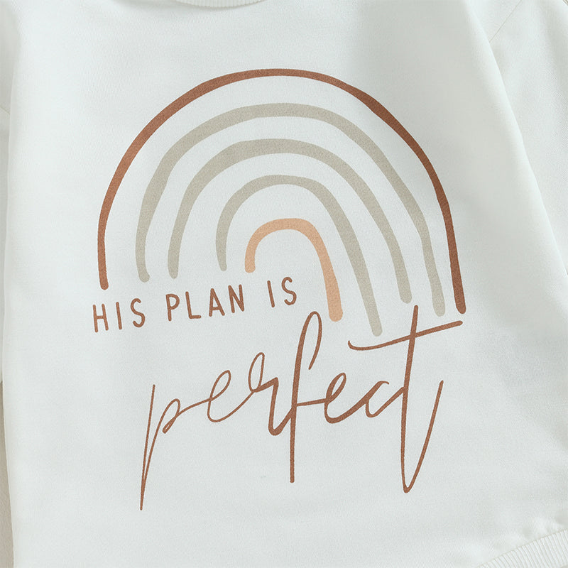 His Plan is Perfect | Long-Sleeve Romper Onesie
