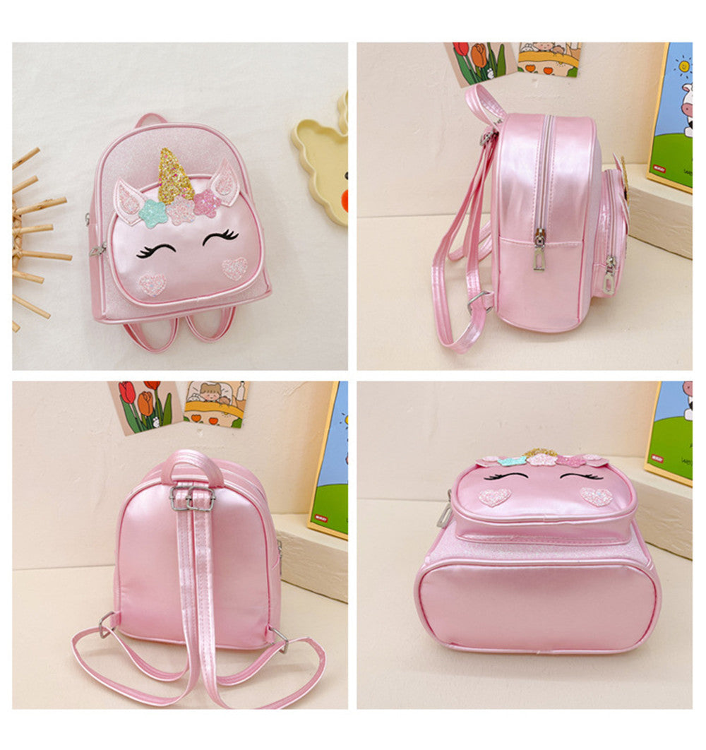 Personalized Embroidered Toddler-Size Unicorn Backpacks