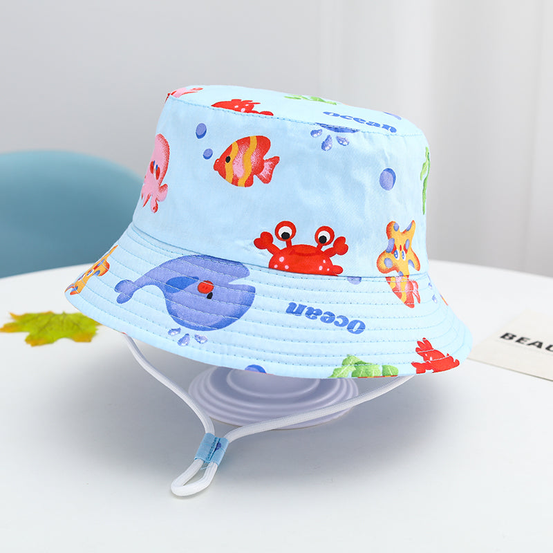 Printed Baby Bucket Hats