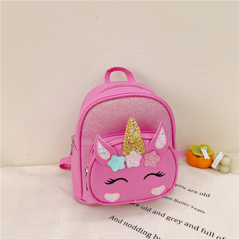 Personalized Embroidered Toddler-Size Unicorn Backpacks