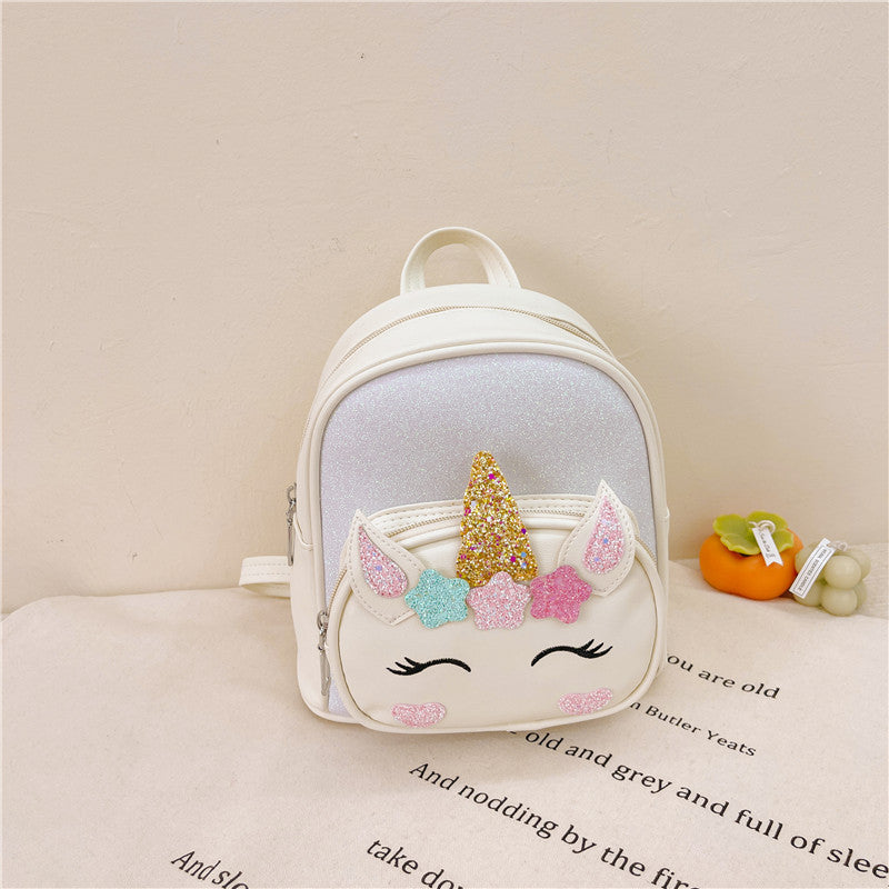 Personalized Embroidered Toddler-Size Unicorn Backpacks