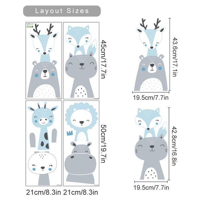 Animal Wall Stickers | Vinyl Wall Decals