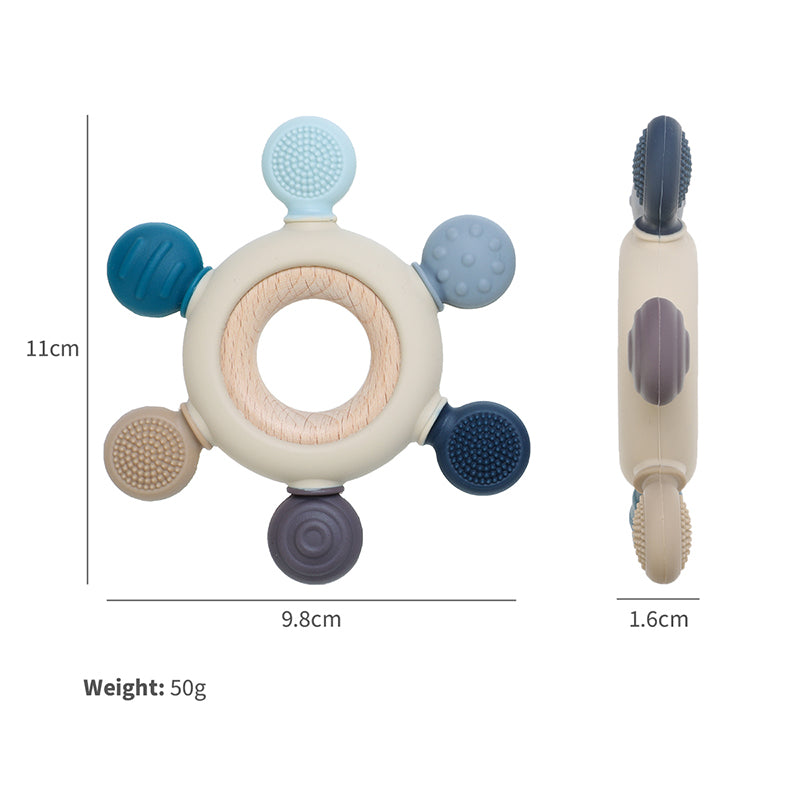 Wheel Molar Sensory Teether Toy