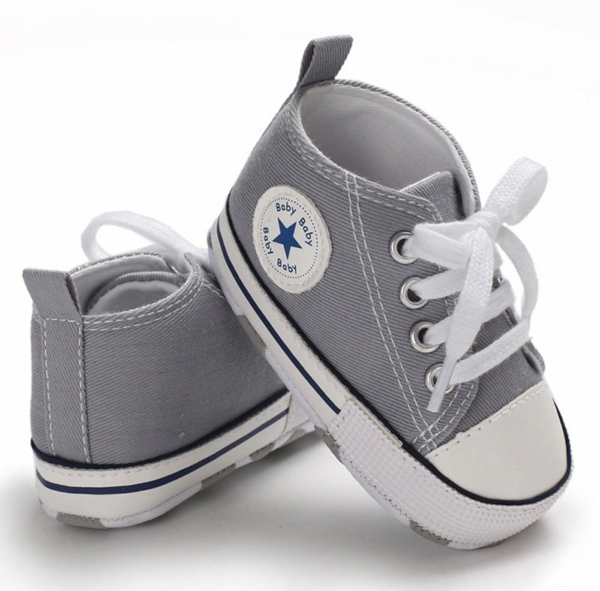 Canvas Baby Shoes | Gender Neutral Anti-Slip Shoes