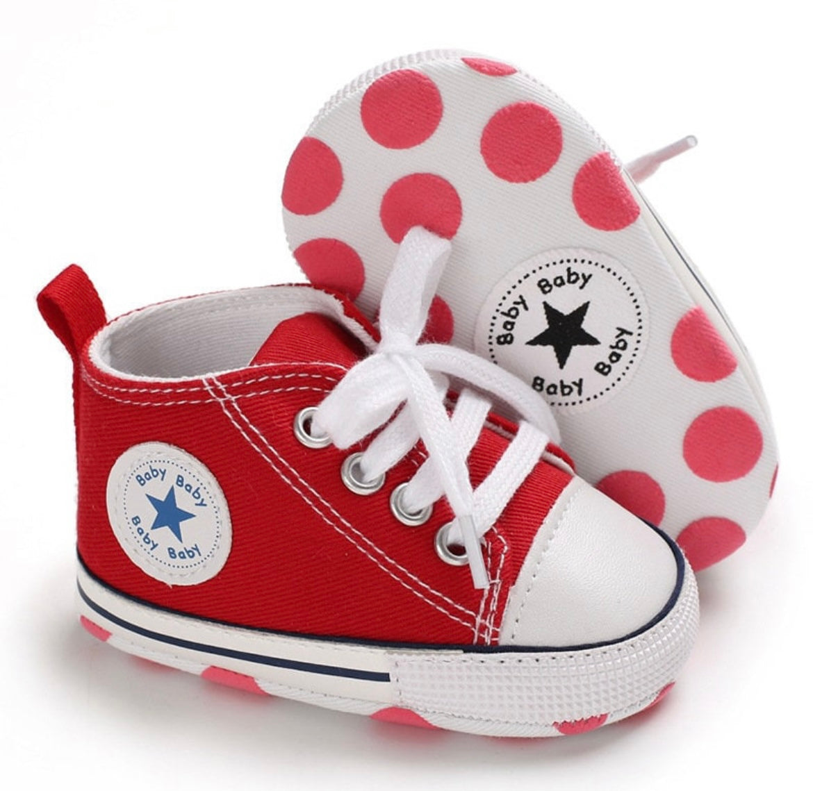 Canvas Baby Shoes | Gender Neutral Anti-Slip Shoes