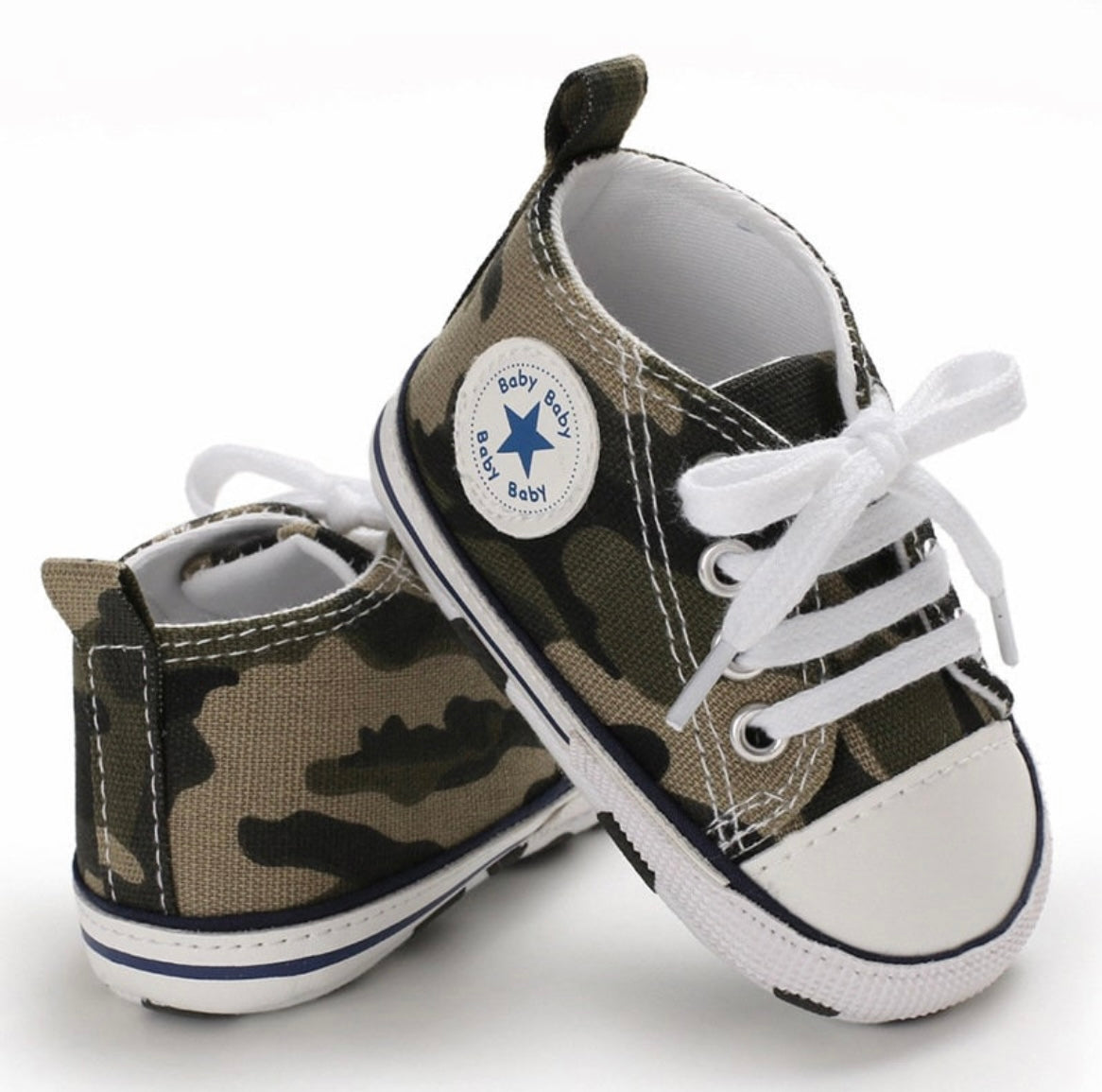 Canvas Baby Shoes | Gender Neutral Anti-Slip Shoes