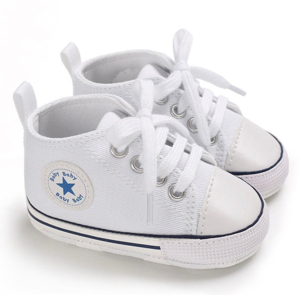 Canvas Baby Shoes | Gender Neutral Anti-Slip Shoes