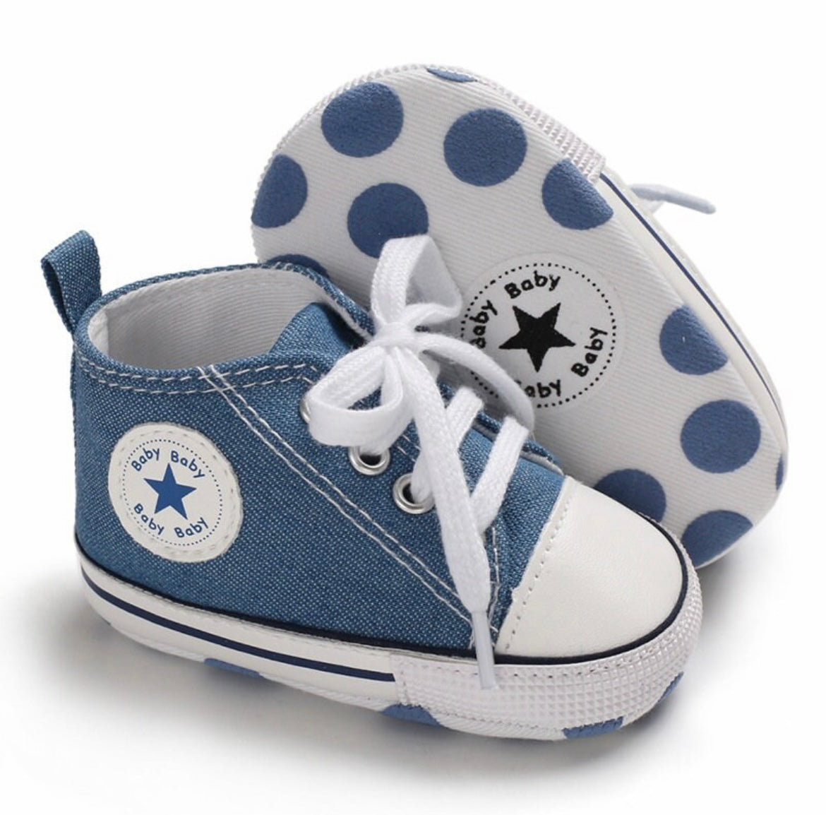Canvas Baby Shoes | Gender Neutral Anti-Slip Shoes