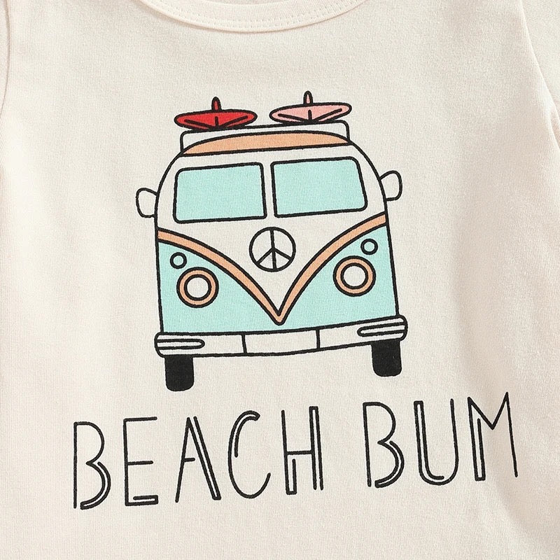 Beach Bum T-Shirt & Shorts Outfit