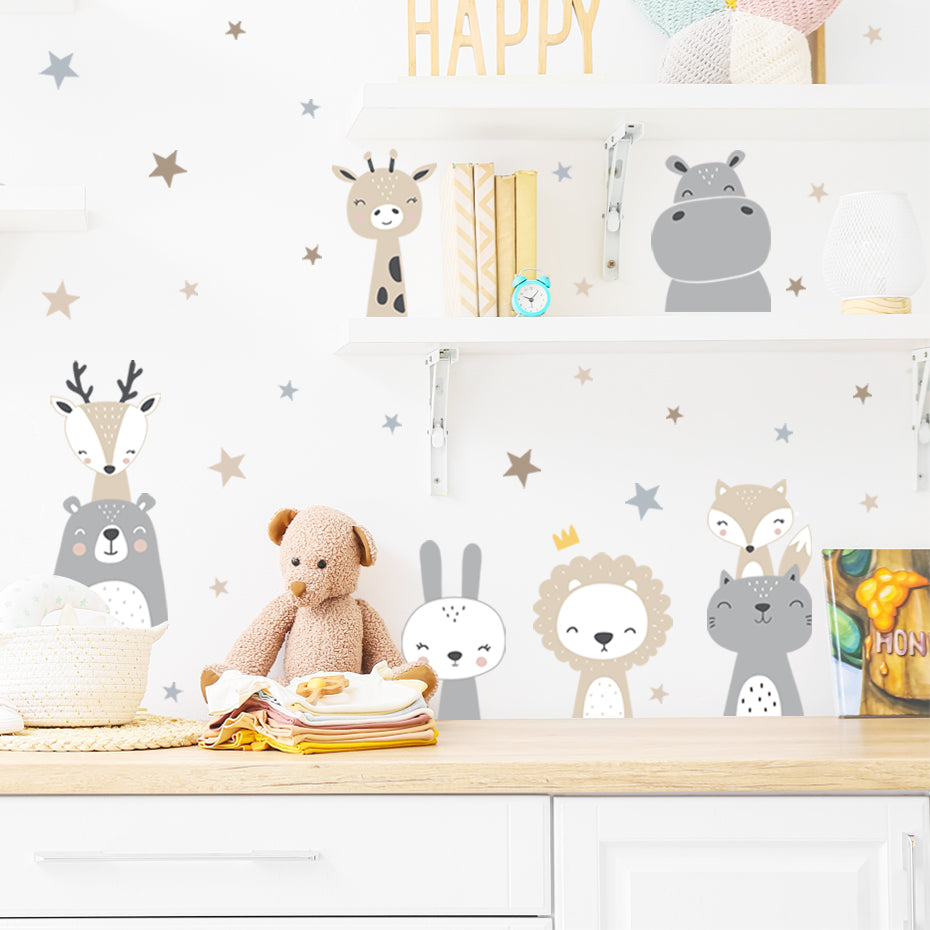 Animal Wall Stickers | Vinyl Wall Decals