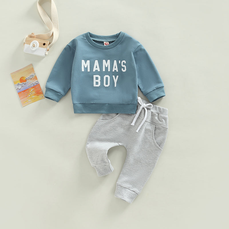 MAMA'S BOY Pullover | 2-Piece Set
