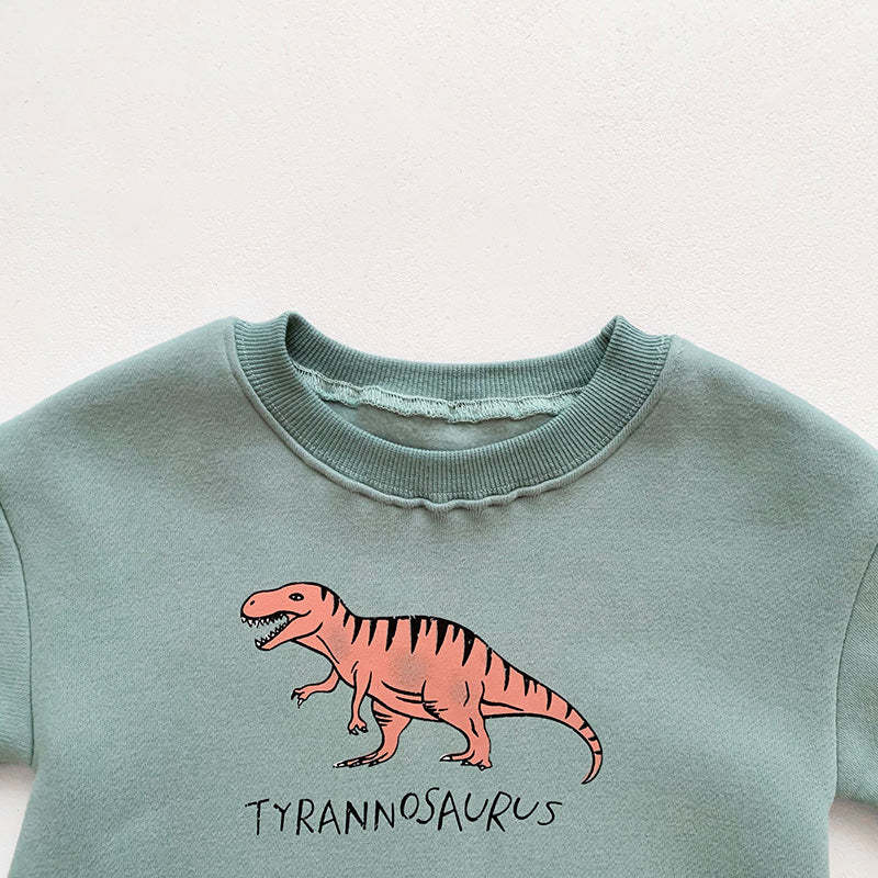 Dinosaur Sweater Onesie | Gender Neutral Romper