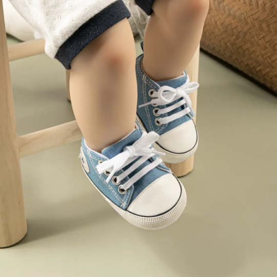 Canvas Baby Shoes | Gender Neutral Anti-Slip Shoes