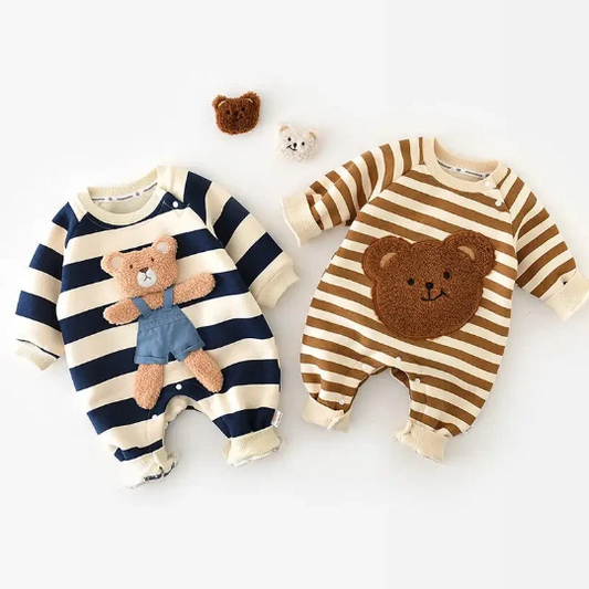 2 Pcs | Teddy Bear Rompers