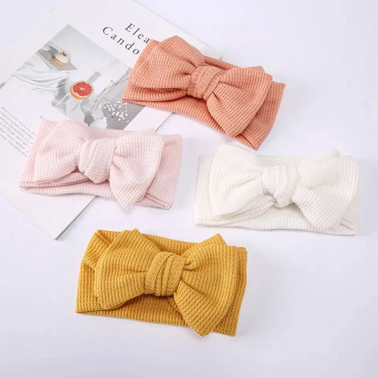 2 Pcs Newborn Baby Headbands | One Size Baby & Toddler Headbands