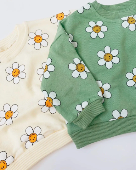 Sunflower Sweater | Baby and Toddler Girl Sweatshirt