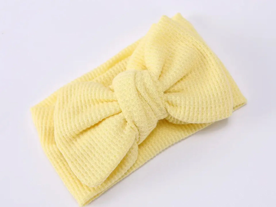 2 Pcs Newborn Baby Headbands | One Size Baby & Toddler Headbands