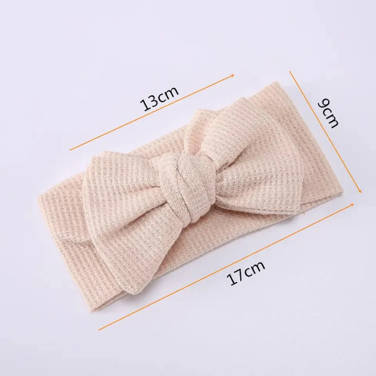 2 Pcs Newborn Baby Headbands | One Size Baby & Toddler Headbands